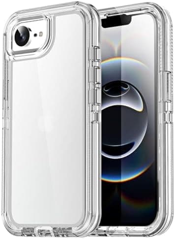 AICase Clear Heavy Duty Case — iPhone 16E