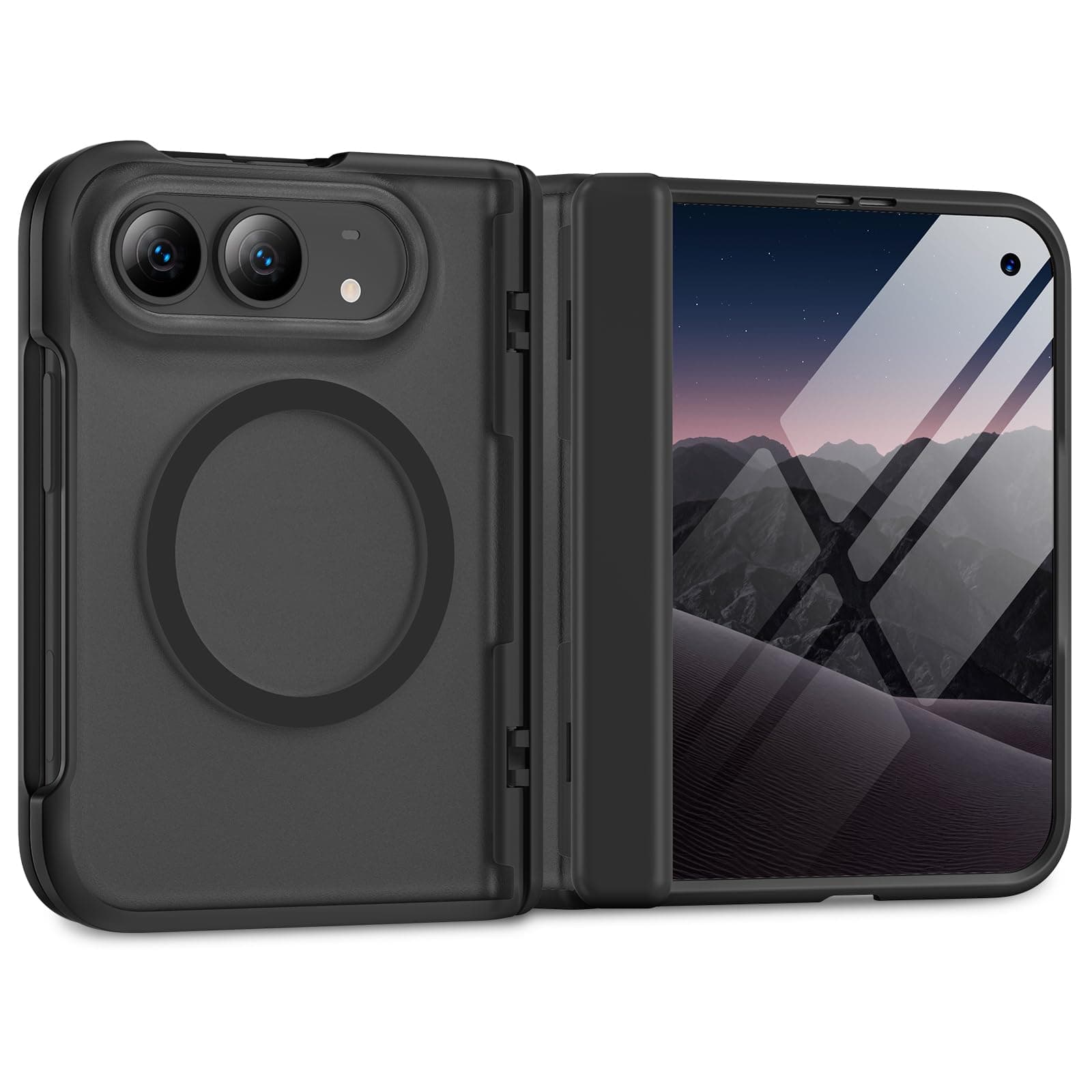 Caka Magnetic Case With Hinge Cover