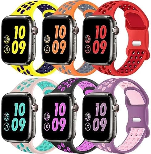 Sport Band for Apple Watch (38–49mm, Men & Women)